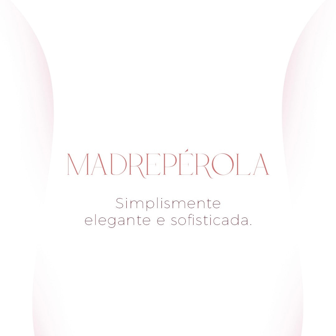 Anel Poder - Madreperola esmaltação marsala