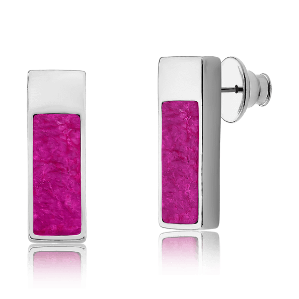 Brinco Soneto - Feldspato Rosa Pink