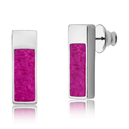 Brinco Soneto - Feldspato Rosa Pink