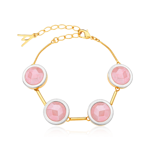 Pulseira Magnífica - Quartzo Rosa